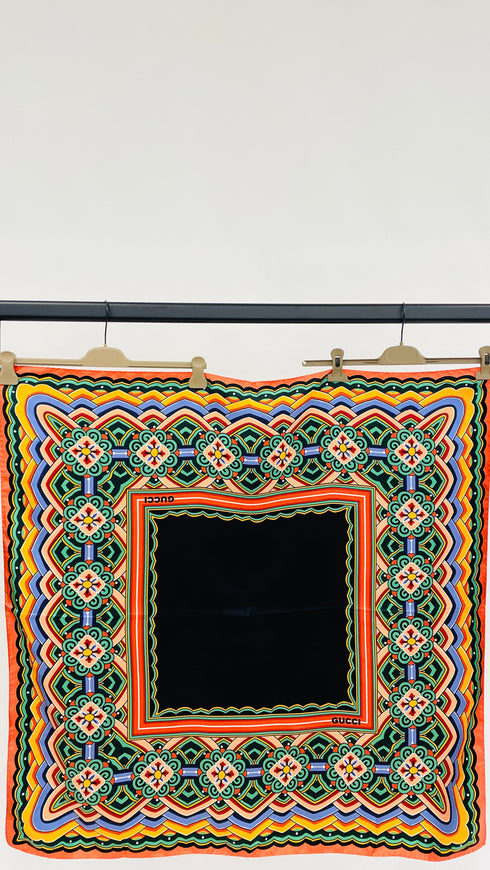 Foulard seta multicolor