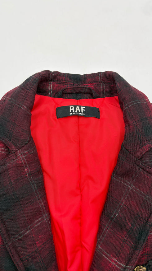 Giacca tartan imbottita
