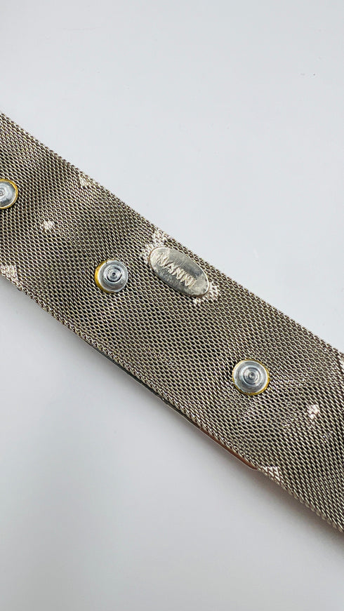 Cintura gioiello vintage con cartellino