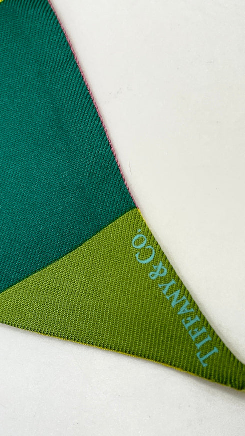 Bandeau quadrati seta