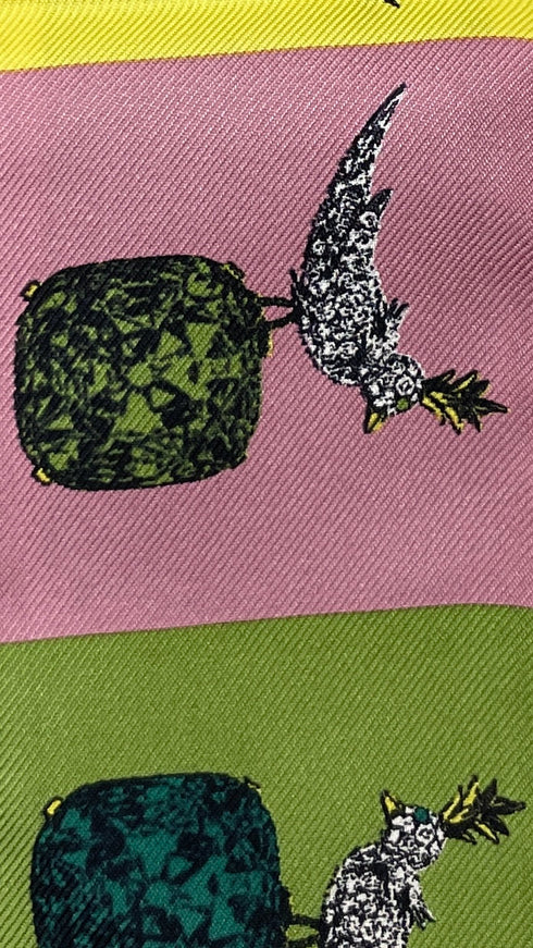 Bandeau quadrati seta