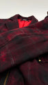 Giacca tartan imbottita