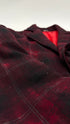 Giacca tartan imbottita