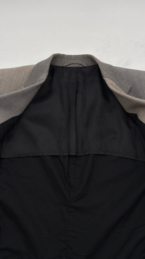 Blazer patchwork in lana