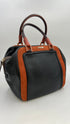 Borsa bauletto con cartellino
