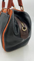 Borsa bauletto con cartellino