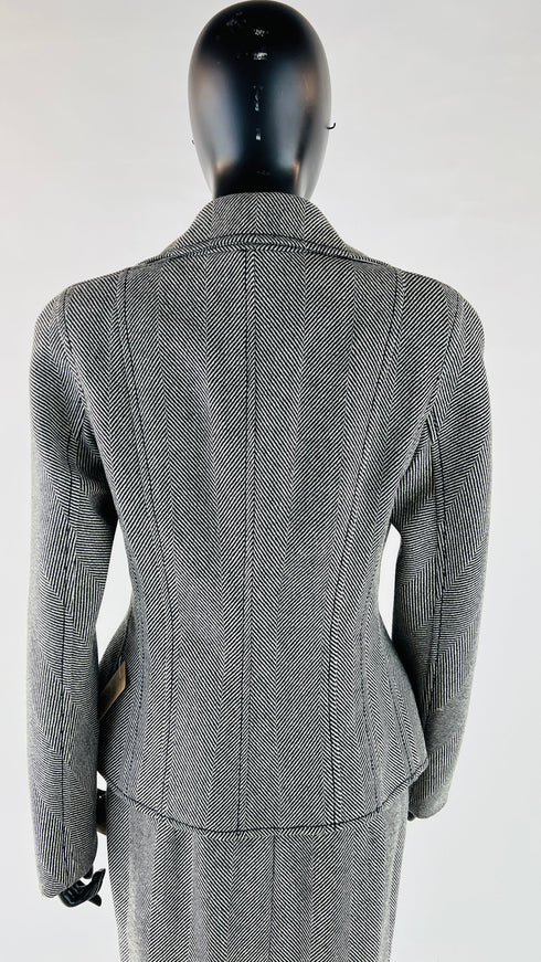 Tailleur vintage giacca e gonna