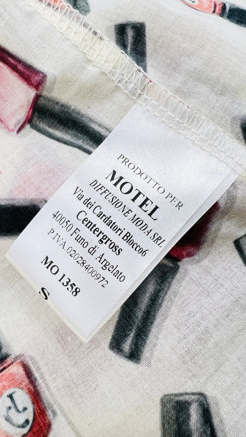 Camicia cotone stampata