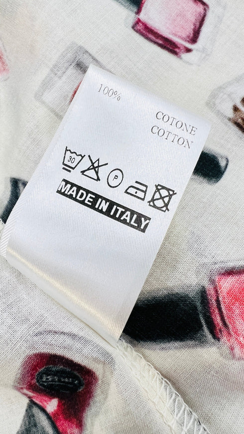 Camicia cotone stampata