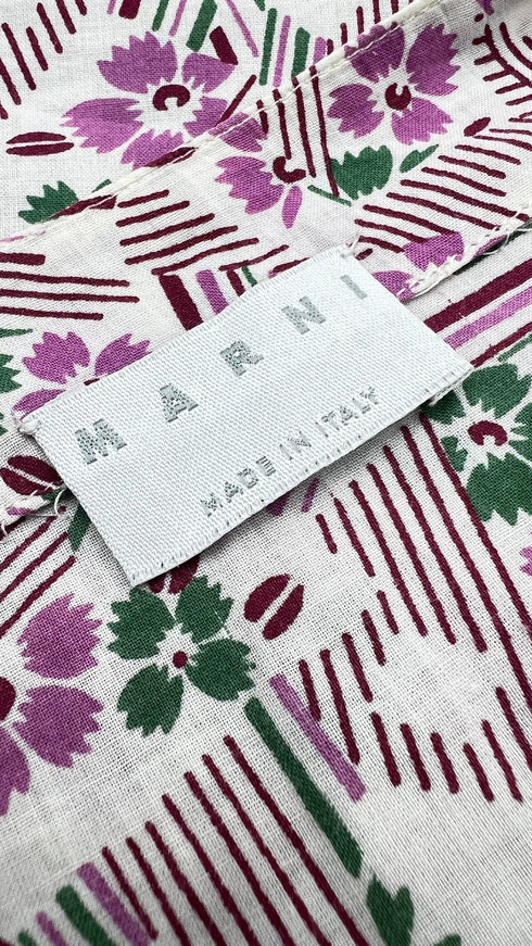 Blusa stampa floreale