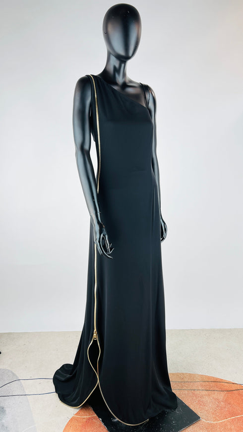 Abito lungo monospalla