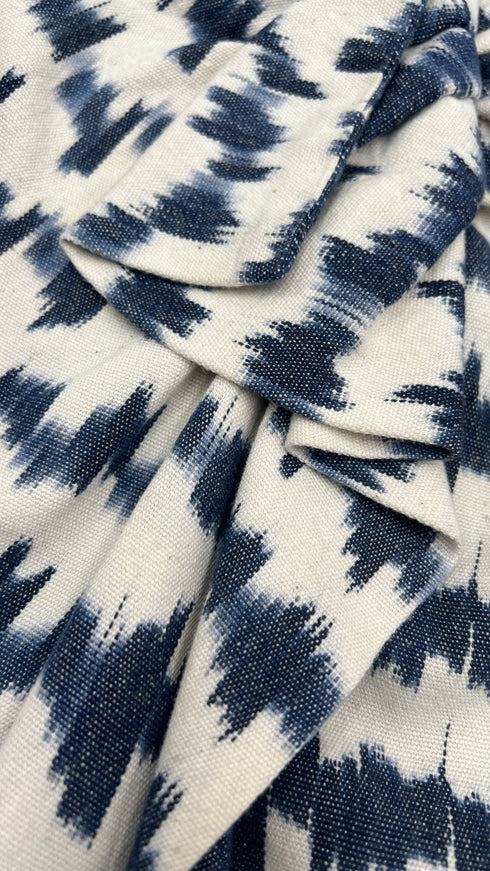 Gonna in cotone shibori
