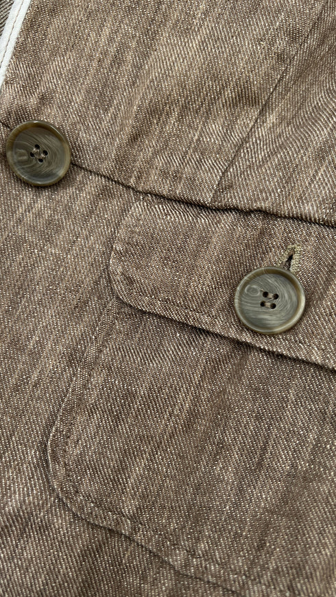 Giacca princess in lino