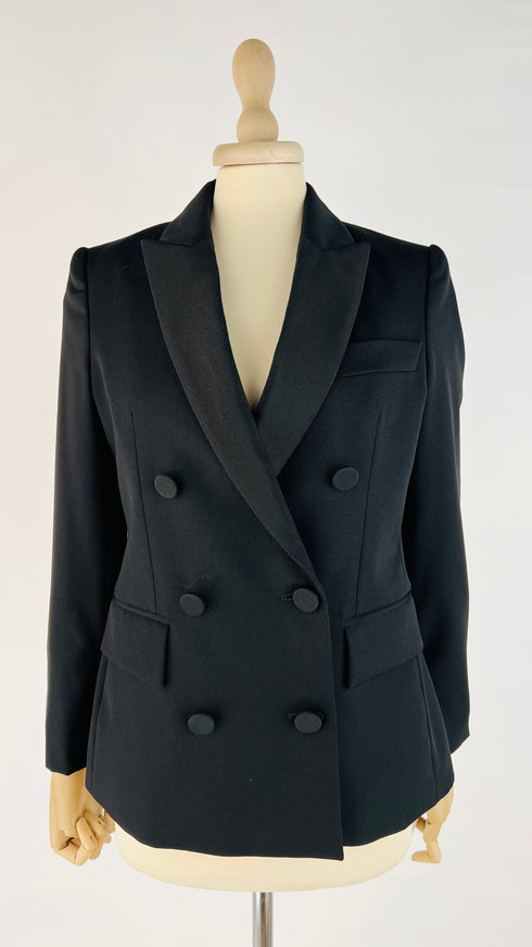 Blazer doppiopetto nero