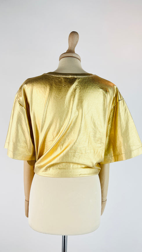 T-shirt dorata