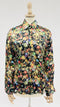 Camicia stampa bottoni vintage