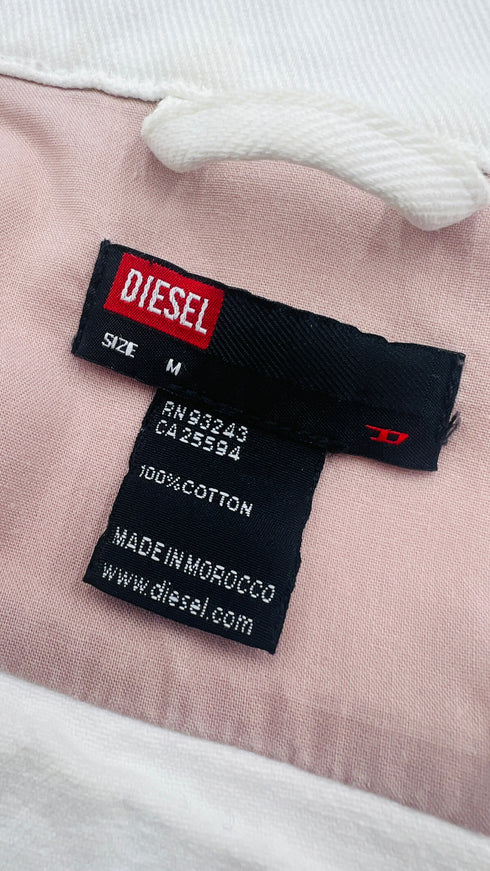 Giacca in denim bianco