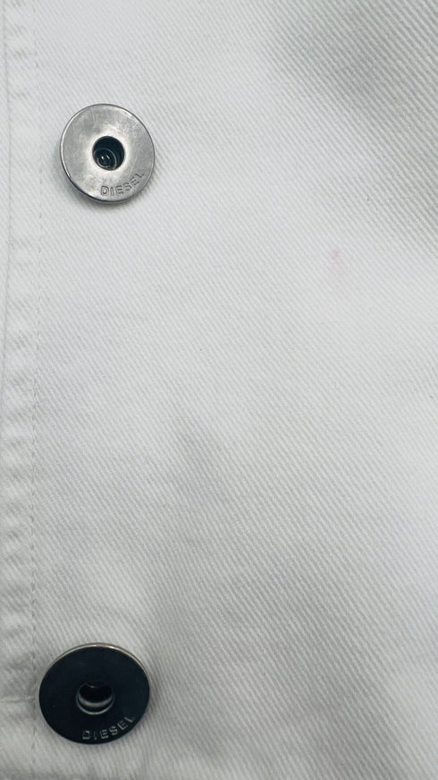 Giacca in denim bianco