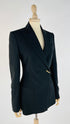 Blazer monobottone sfiancato