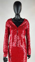 Set abito bolero paillettati