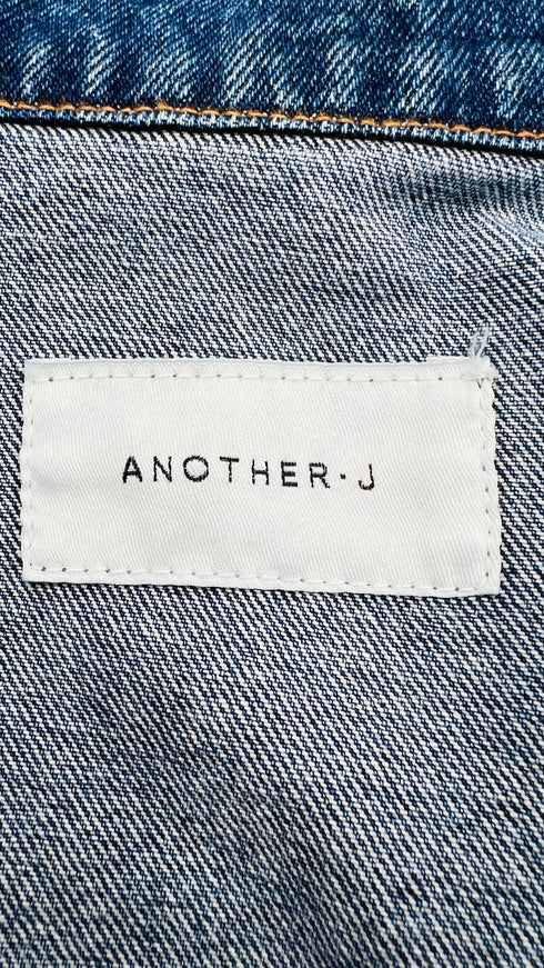 Giacca cropped in jeans