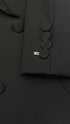 Blazer doppiopetto nero