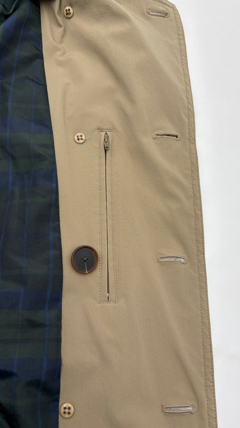 Trench doppiopetto beige