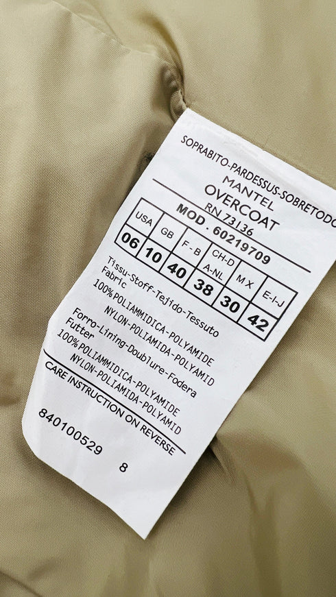 Trench corto doppiopetto