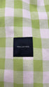 Trench vichy cotone e lino