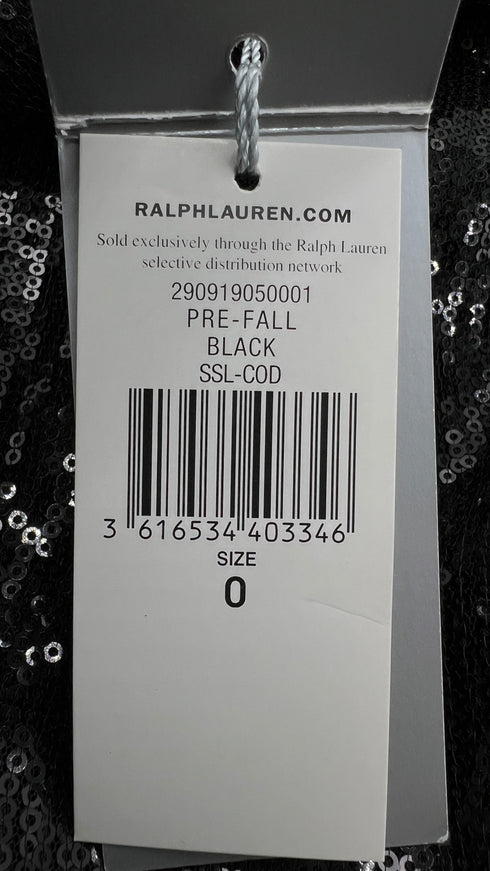 Abito lungo doppio tessuto con cartellino