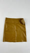 Gonna in pelle maxi cintura