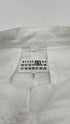 Pantalone in cotone bianco