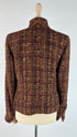 Blazer monopetto tweed