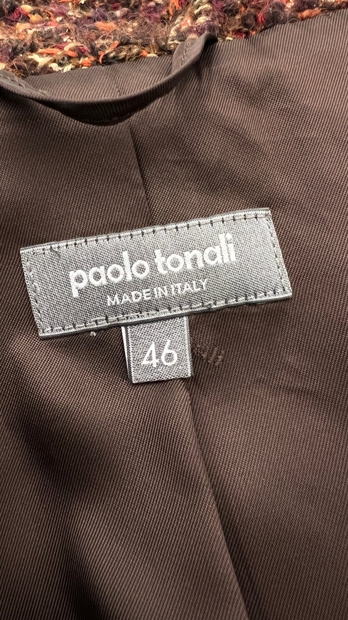 Blazer monopetto tweed