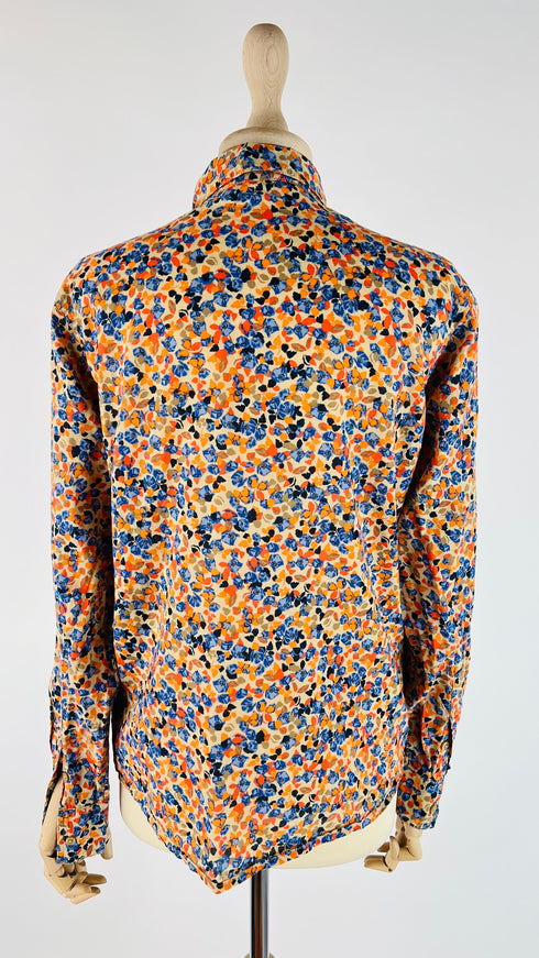 Camicia cotone fiori