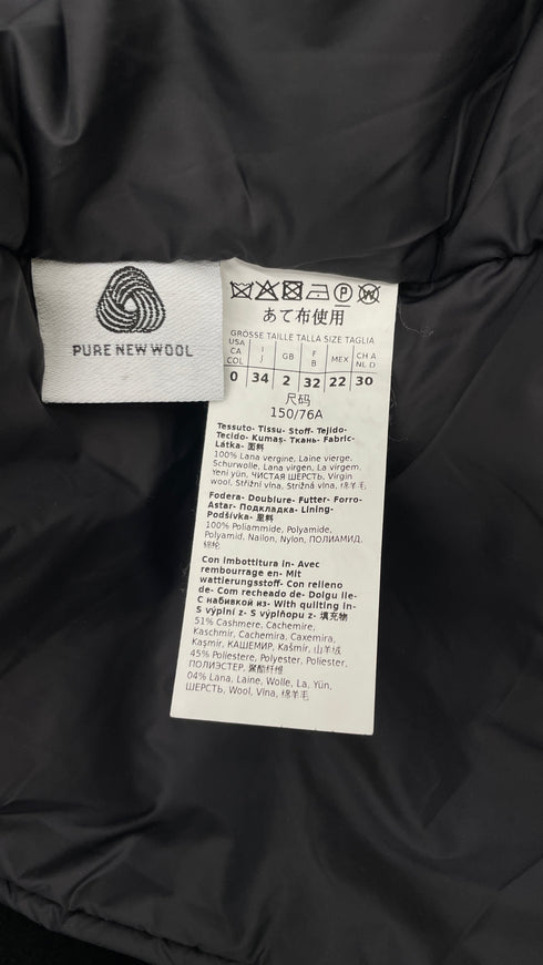 Cappotto lungo imbottito