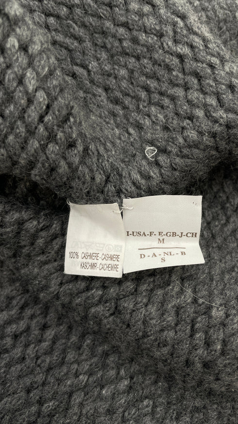 Maglia cropped cashmere