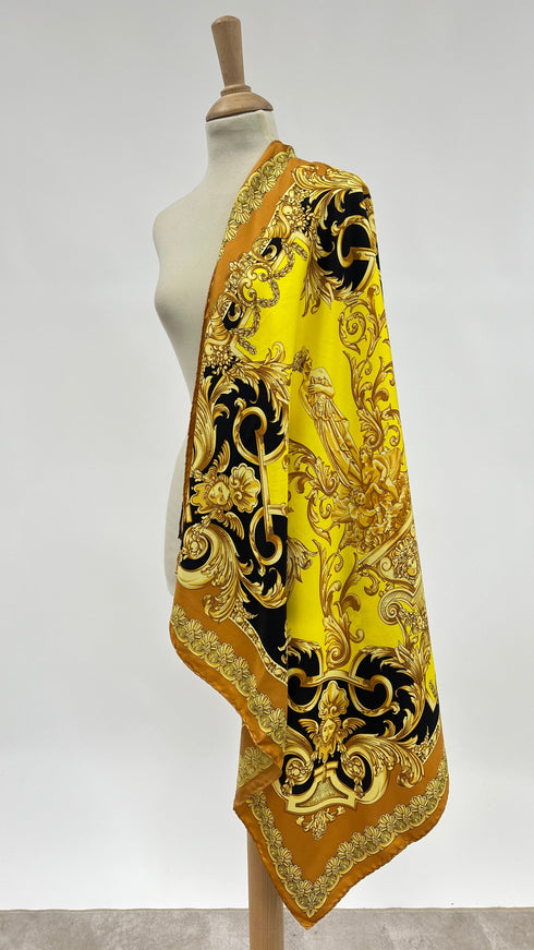 Foulard in seta stampata