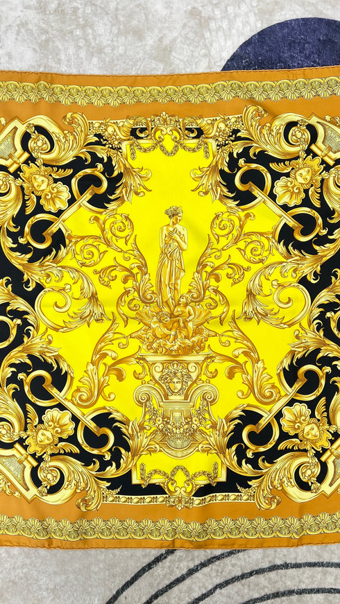 Foulard in seta stampata