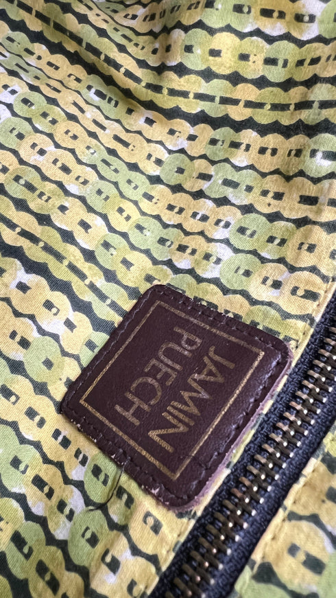 Borsa a spalla ricamata