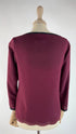 Longsleeve fiori traforati
