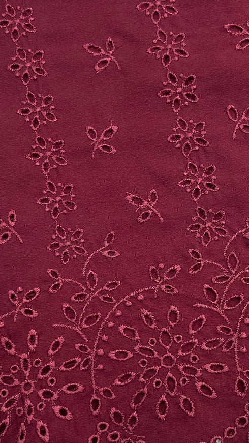 Longsleeve fiori traforati