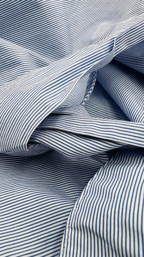 Camicia in cotone a righe