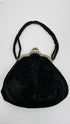 Borsa in velluto nero