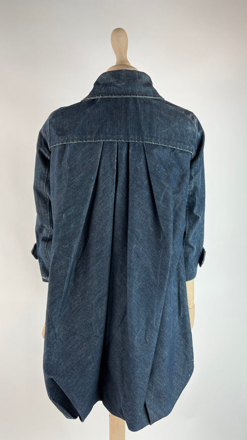 Trench in denim