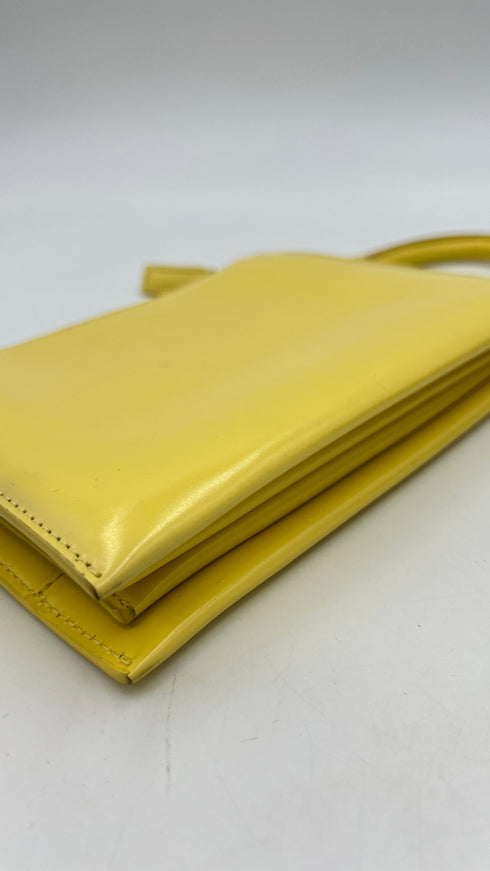 Borsa a mano gialla