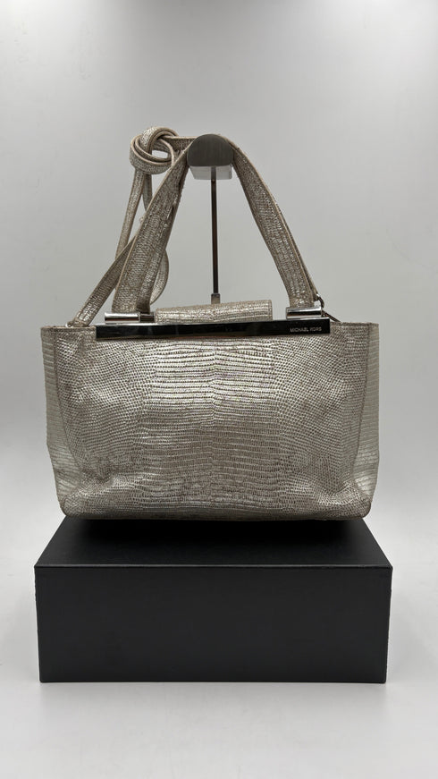 Borsa color argento