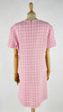 Abito corto tweed rosa