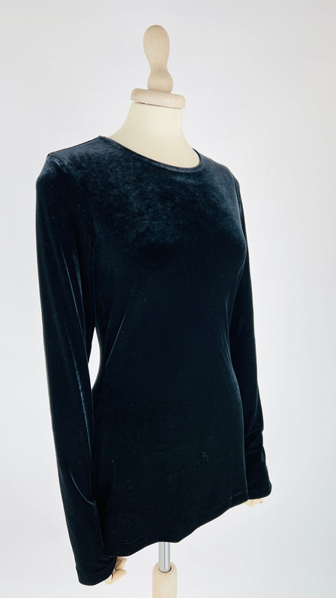 Longsleeve in velluto