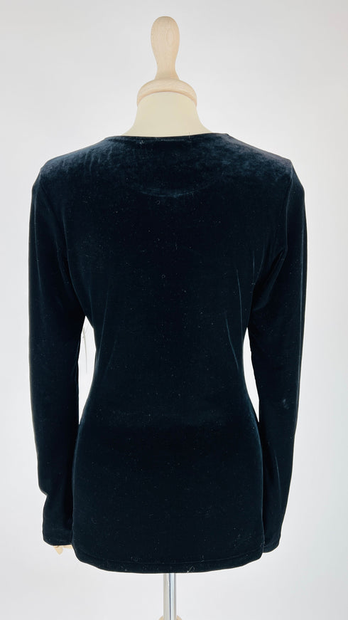 Longsleeve in velluto